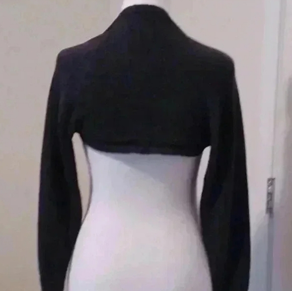 💙🌹Dark gray bolero shrug - Picture 8 of 8